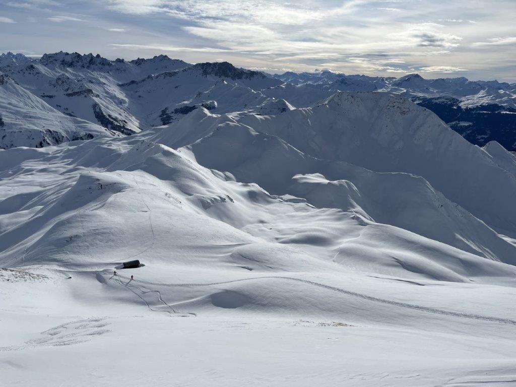 Skitourenwochenende Medelserhütte