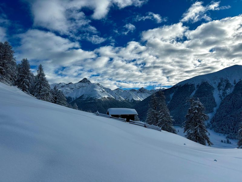 Schneeschuhtour im Banne der Bündner Dolomiten